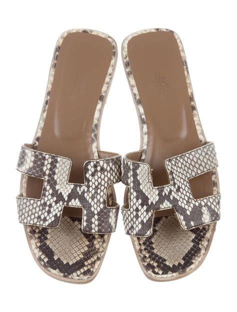 hermes sandals price|hermes snakeskin sandals.